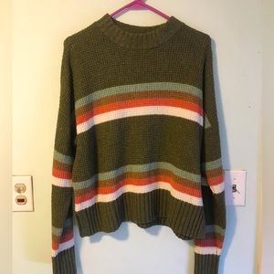 Multicolored sweater